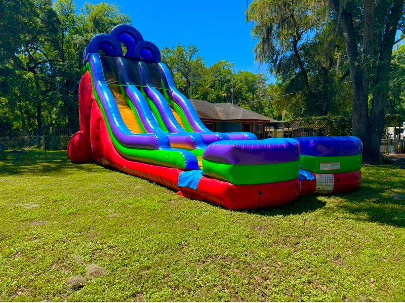 27ft Dual Lane Water Slide rental in Plant City, FL